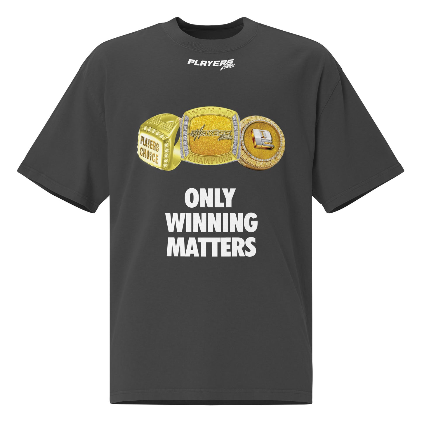 "ONLY WINNING" Oversized